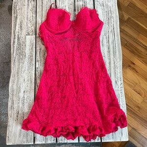 Victoria's Secret The Lacie Red Nightie (S)
